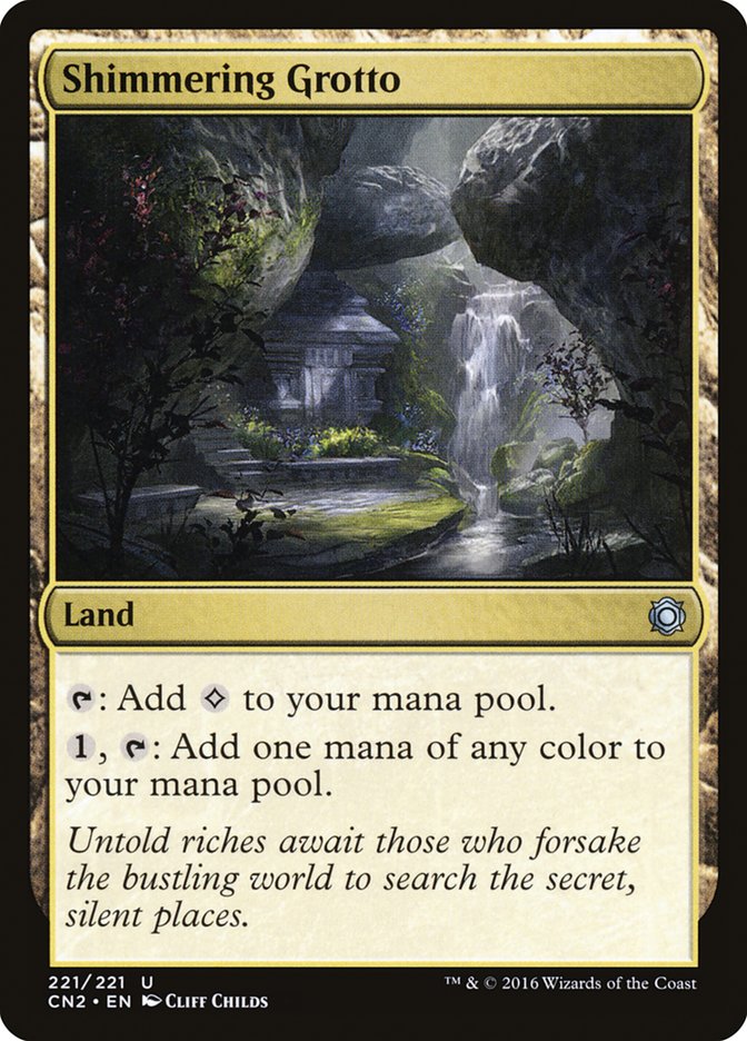 Magic | Shimmering Grotto [Conspiracy: Take the Crown] | The Nerd Merchant