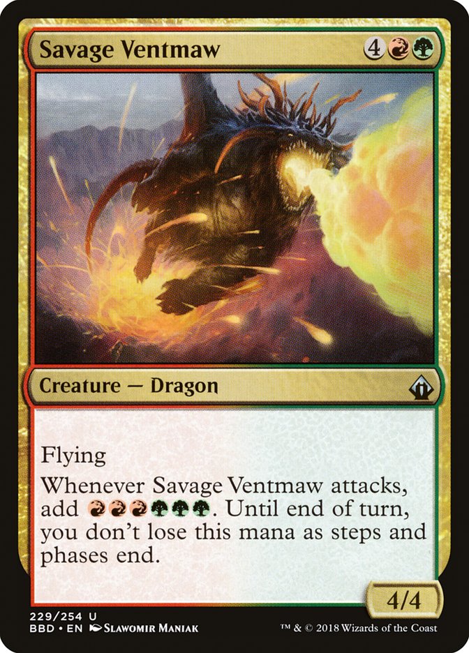 Magic | Savage Ventmaw [Battlebond] | The Nerd Merchant