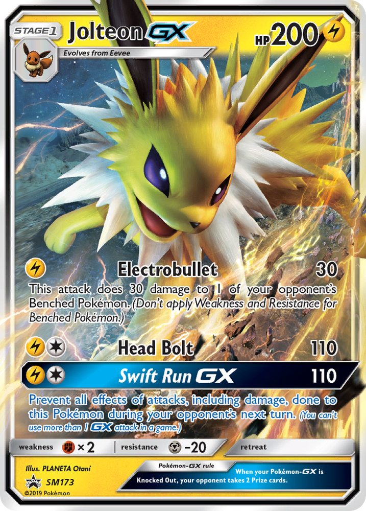 Pokemon | Jolteon GX (SM173) [Sun & Moon: Black Star Promos] | The Nerd Merchant