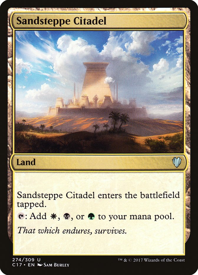 Magic | Sandsteppe Citadel [Commander 2017] | The Nerd Merchant