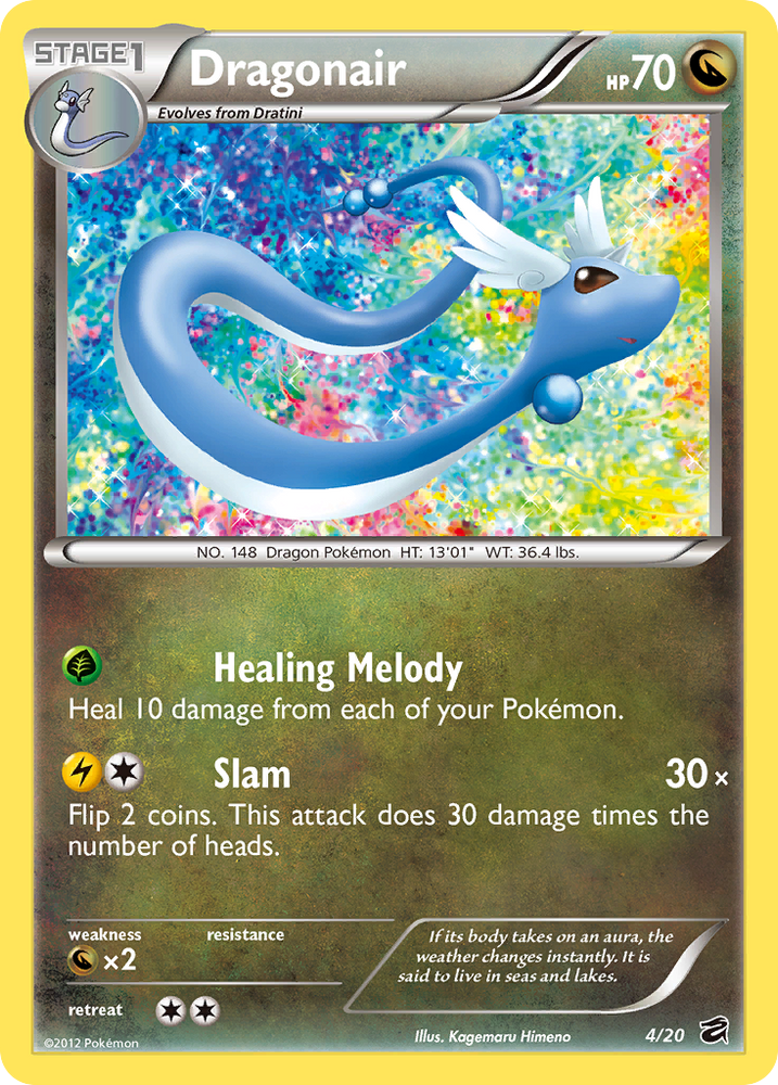 Pokemon | Dragonair (4/20) [Black & White: Dragon Vault] | The Nerd Mechant
