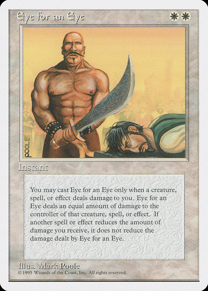 Magic | Eye for an Eye [Fourth Edition] | The Nerd Merchant