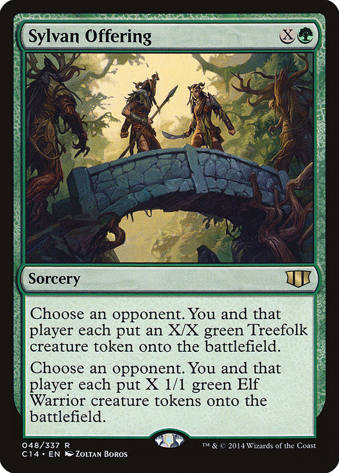 Magic | Sylvan Offering [Commander 2014] | The Nerd Merchant