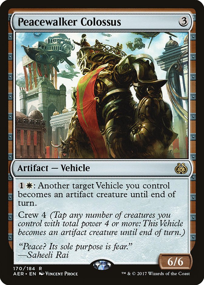 Magic | Peacewalker Colossus [Aether Revolt] | The Nerd Merchant