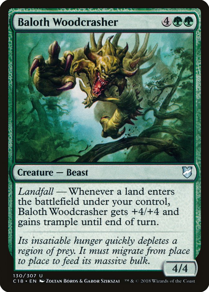 Magic | Baloth Woodcrasher [Commander 2018] | The Nerd Merchant