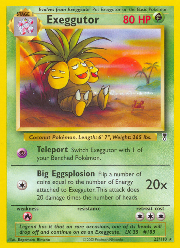 Pokemon | Exeggutor (23/110) [Legendary Collection] | The Nerd Merchant