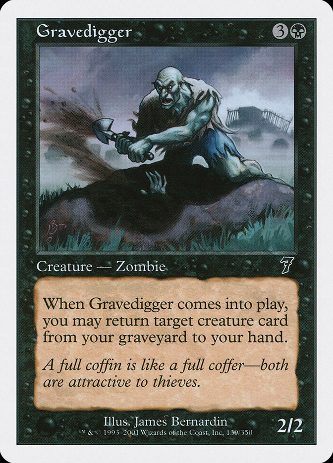 Magic | Gravedigger [Seventh Edition] | The Nerd Merchant
