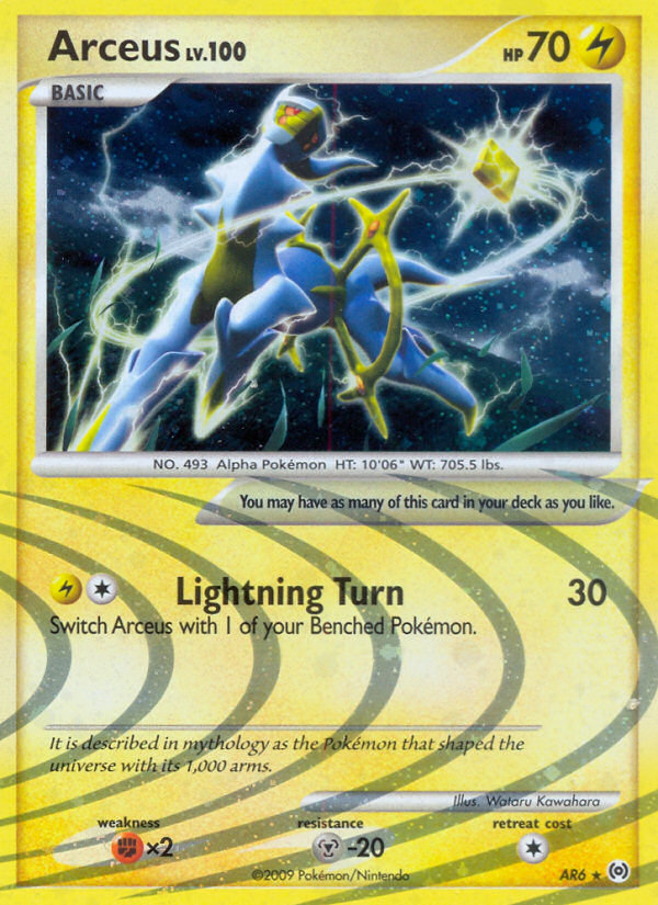 Pokemon | Arceus (AR6) [Platinum: Arceus] | The Nerd Merchant