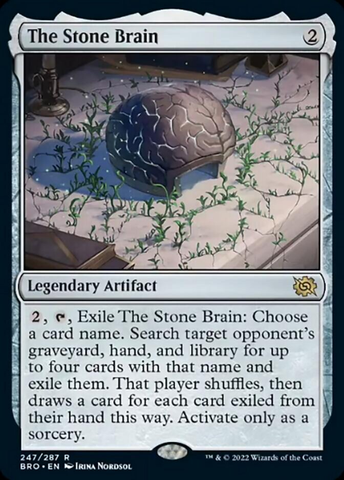 Magic | The Stone Brain [The Brothers' War] | The Nerd Merchant