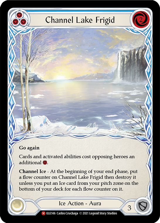 Flesh and Blood TCG | Channel Lake Frigid [ELE146] (Tales of Aria)  1st Edition Normal | The Nerd Merchant