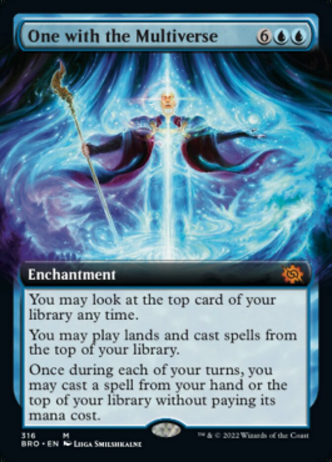 Magic | One with the Multiverse (Extended Art) [The Brothers' War] | The Nerd Merchant