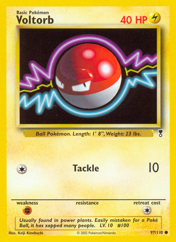 Pokemon | Voltorb (97/110) [Legendary Collection] | The Nerd Merchant