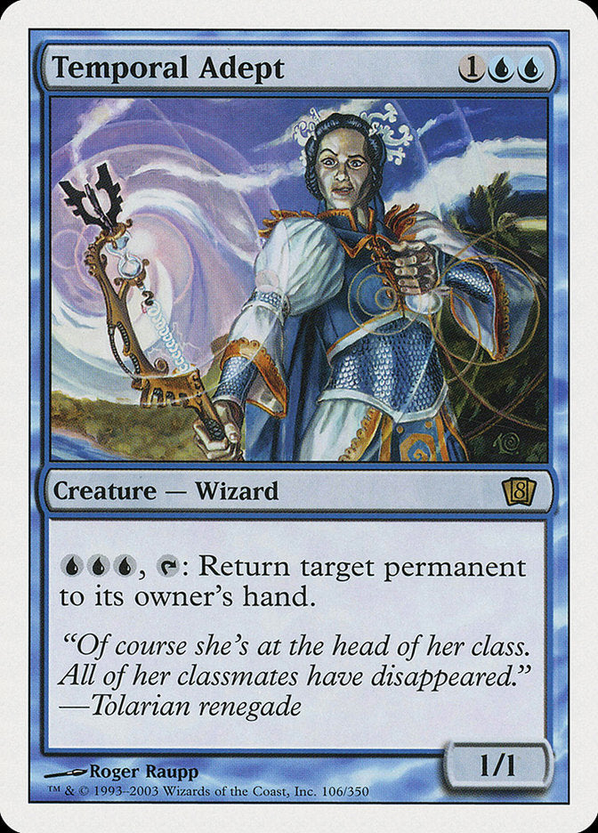 Magic | Temporal Adept [Eighth Edition] | The Nerd Merchant