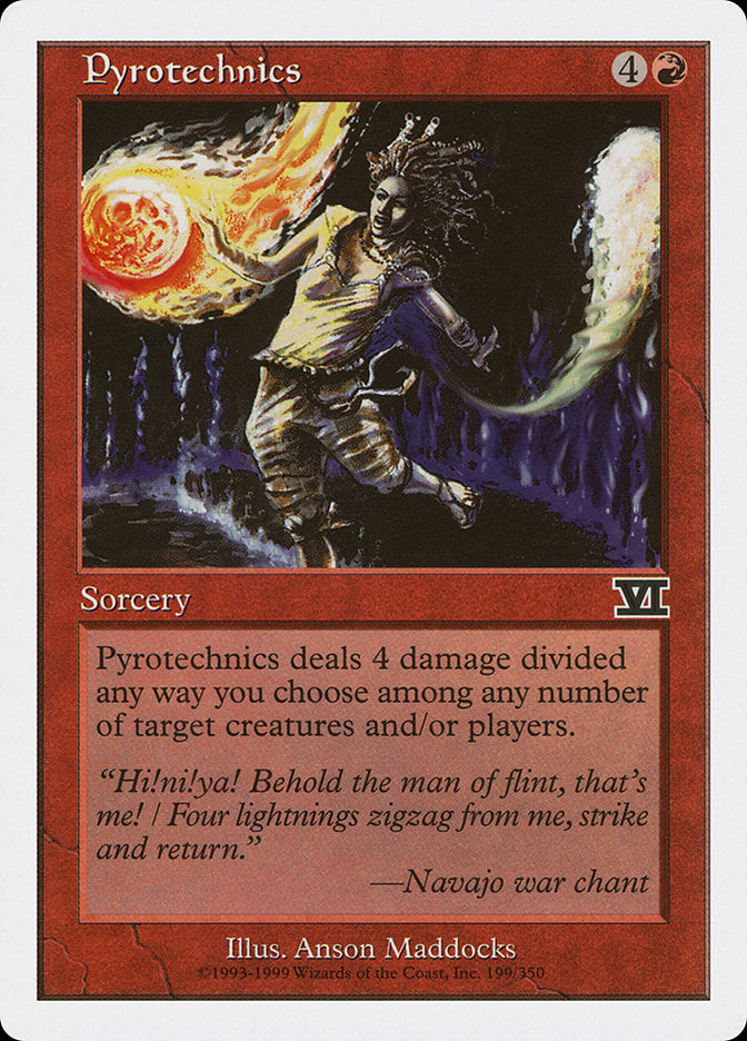 Magic | Pyrotechnics [Classic Sixth Edition] | The Nerd Merchant