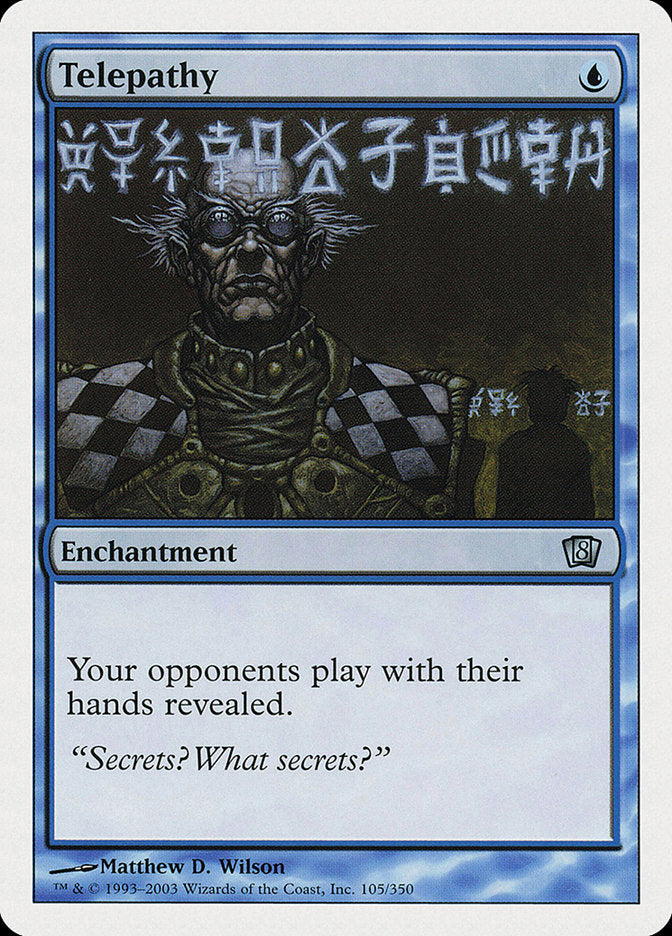 Magic | Telepathy [Eighth Edition] | The Nerd Merchant