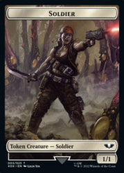 Magic | Soldier (003) // Sicarian Infiltrator Double-Sided Token [Warhammer 40,000 Tokens] | The Nerd Merchant