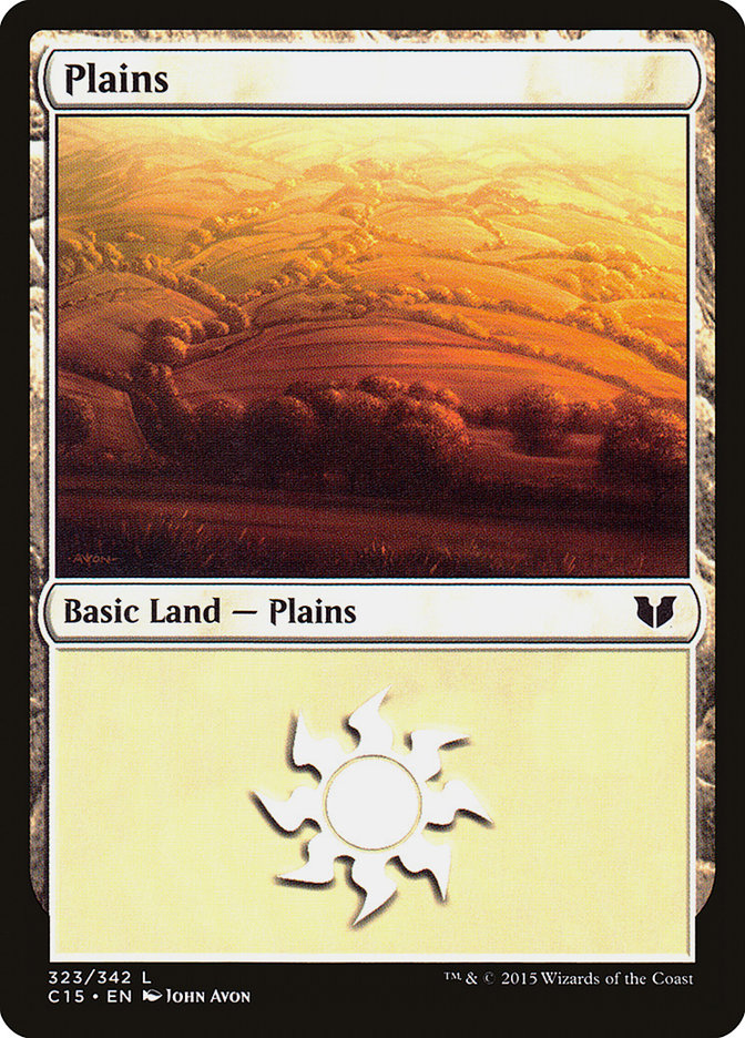 Magic | Plains (323) [Commander 2015] | The Nerd Merchant