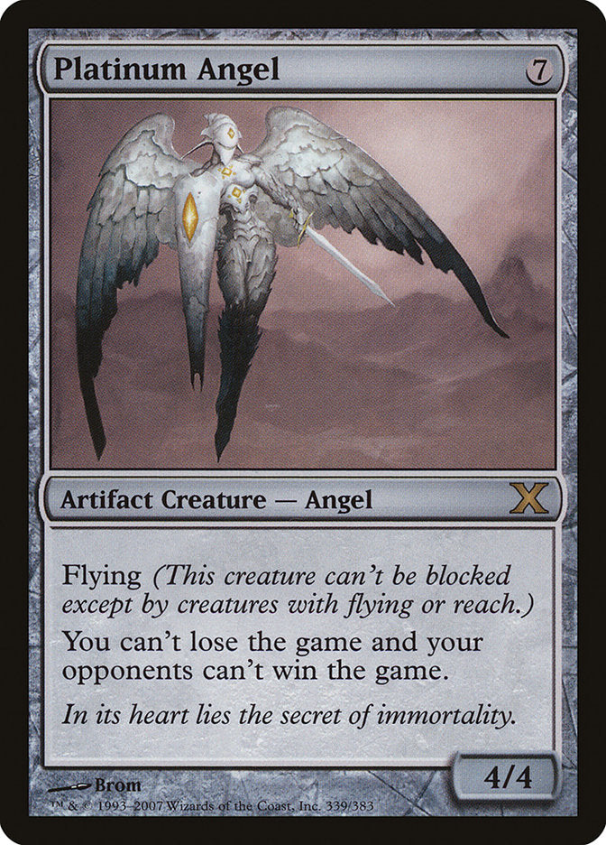 Magic | Platinum Angel [Tenth Edition] | The Nerd Merchant