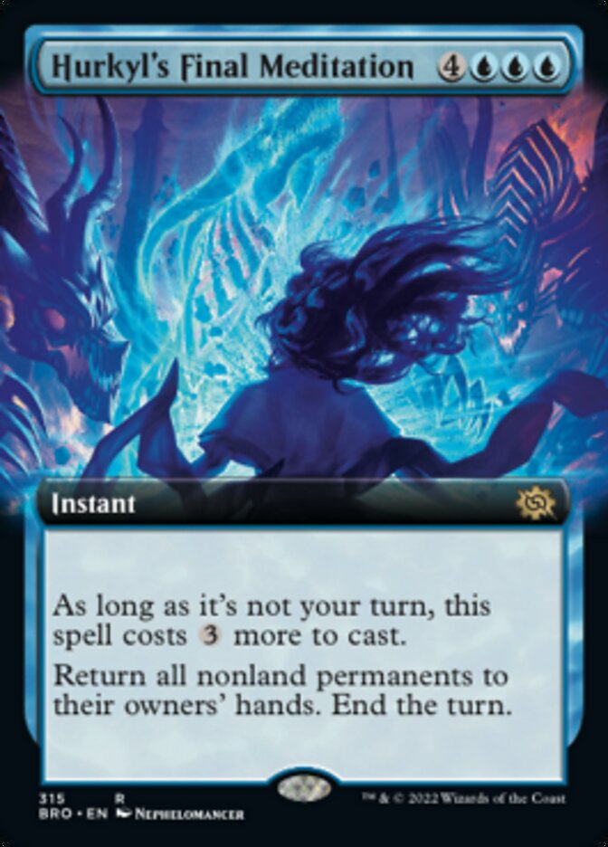 Magic | Hurkyl's Final Meditation (Extended Art) [The Brothers' War] | The Nerd Merchant
