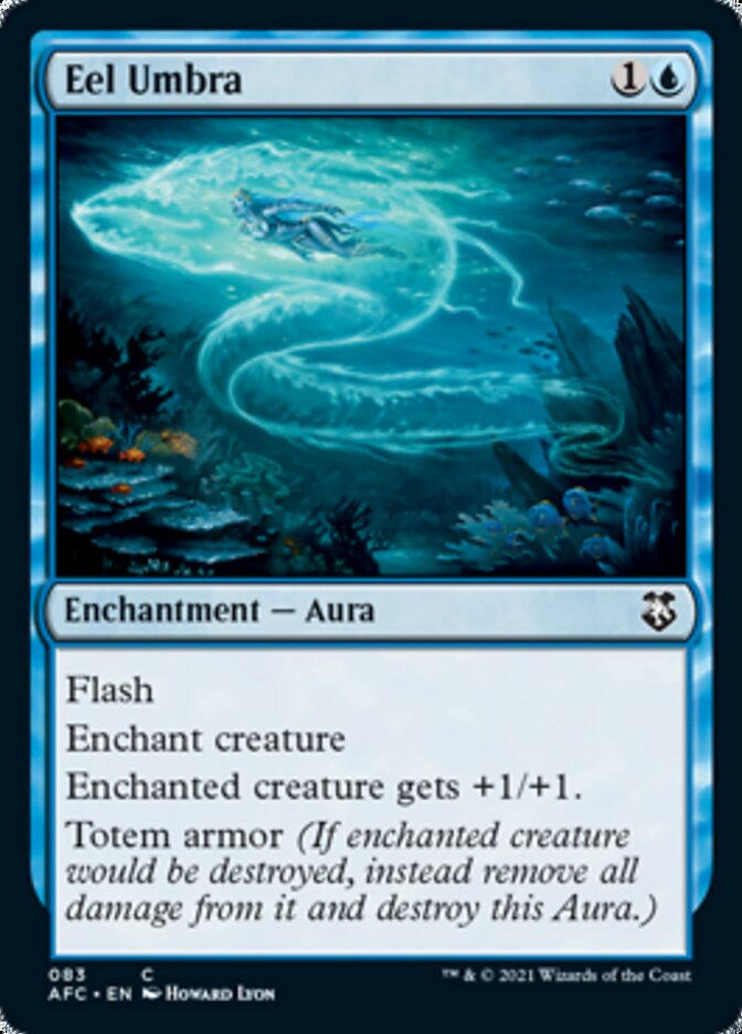 Magic | Eel Umbra [Dungeons & Dragons: Adventures in the Forgotten Realms Commander] | The Nerd Merchant