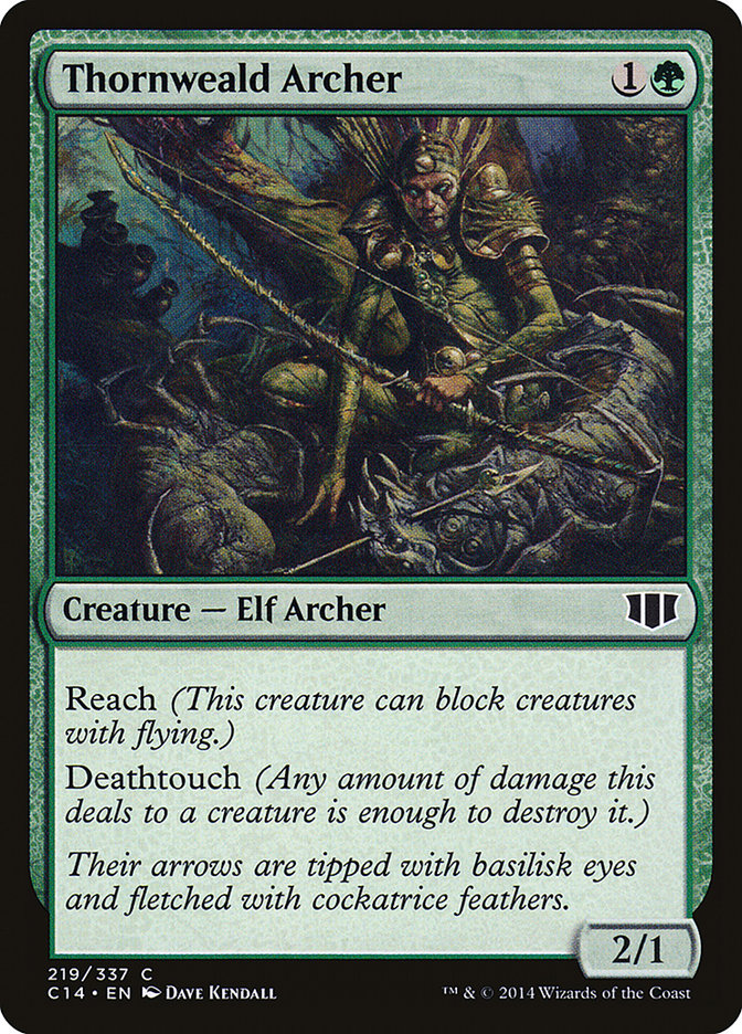 Magic | Thornweald Archer [Commander 2014] | The Nerd Merchant