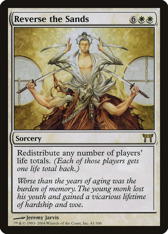 Magic | Reverse the Sands [Champions of Kamigawa] | The Nerd Merchant