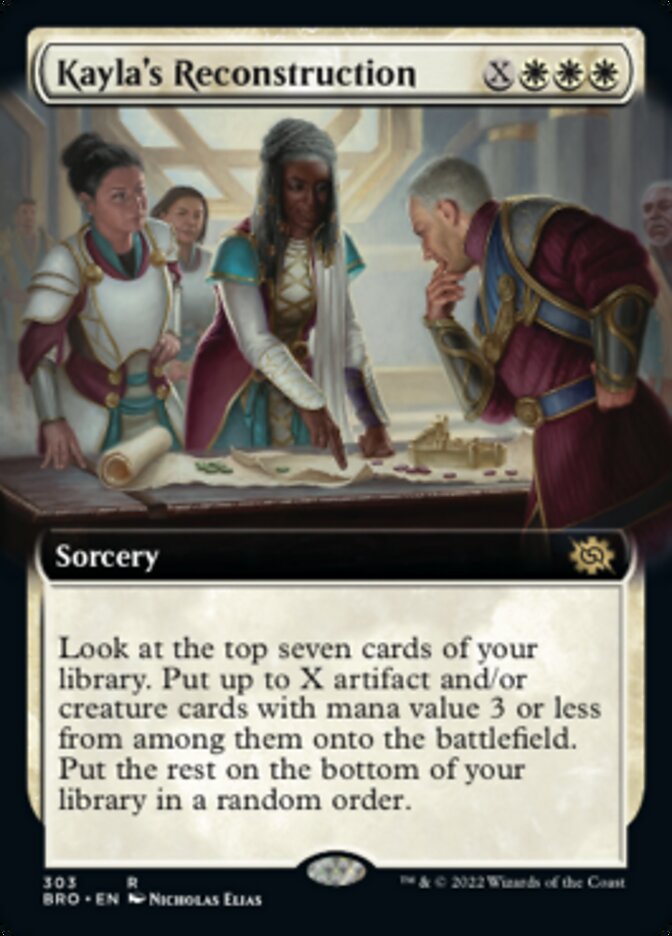 Magic | Kayla's Reconstruction (Extended Art) [The Brothers' War] | The Nerd Merchant
