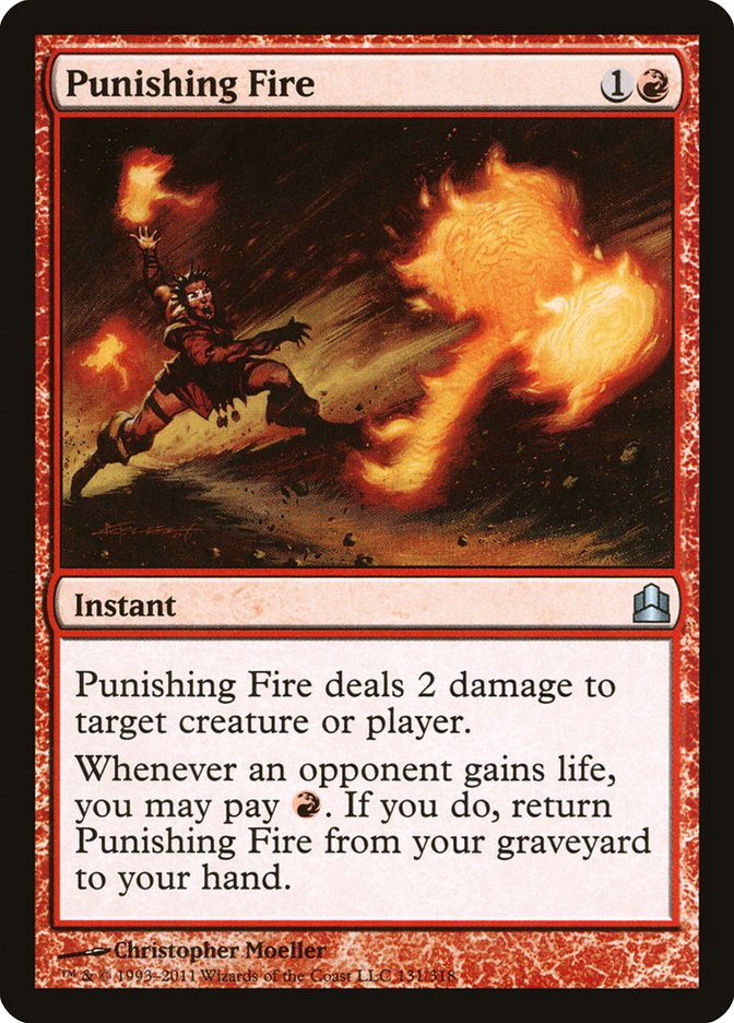 Magic | Punishing Fire [Commander 2011] | The Nerd Merchant