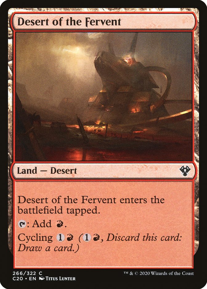 Magic | Desert of the Fervent [Commander 2020] | The Nerd Merchant