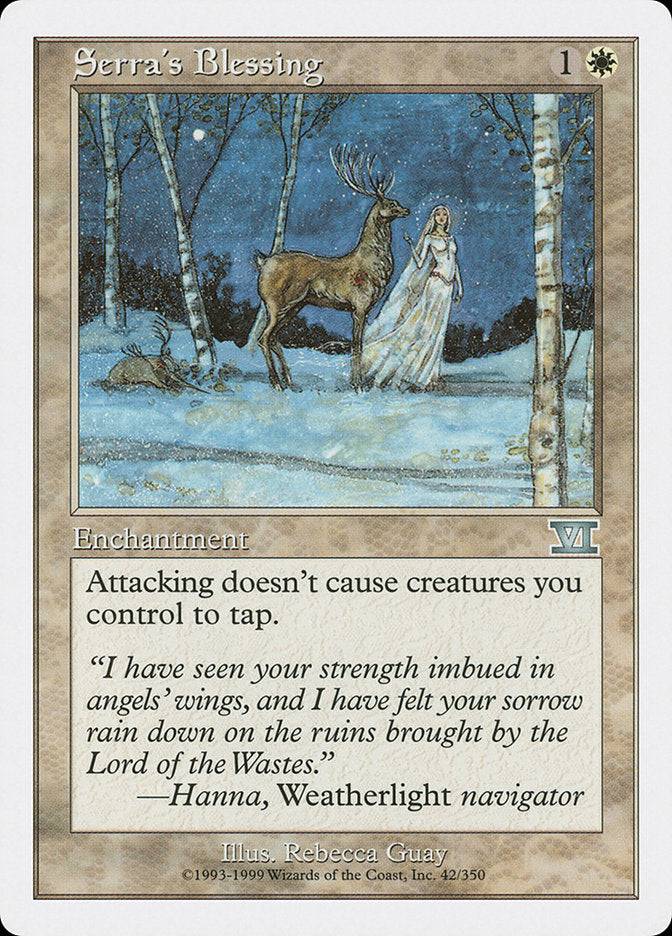 Magic | Serra's Blessing [Classic Sixth Edition] | The Nerd Merchant