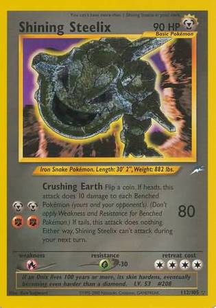 Pokemon | Shining Steelix (112/105) [Neo Destiny Unlimited] | The Nerd Merchant