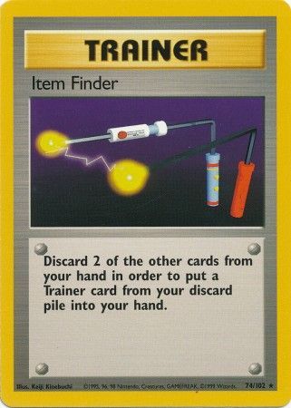 Pokemon | Item Finder (74/102) [Base Set Unlimited] | The Nerd Merchant