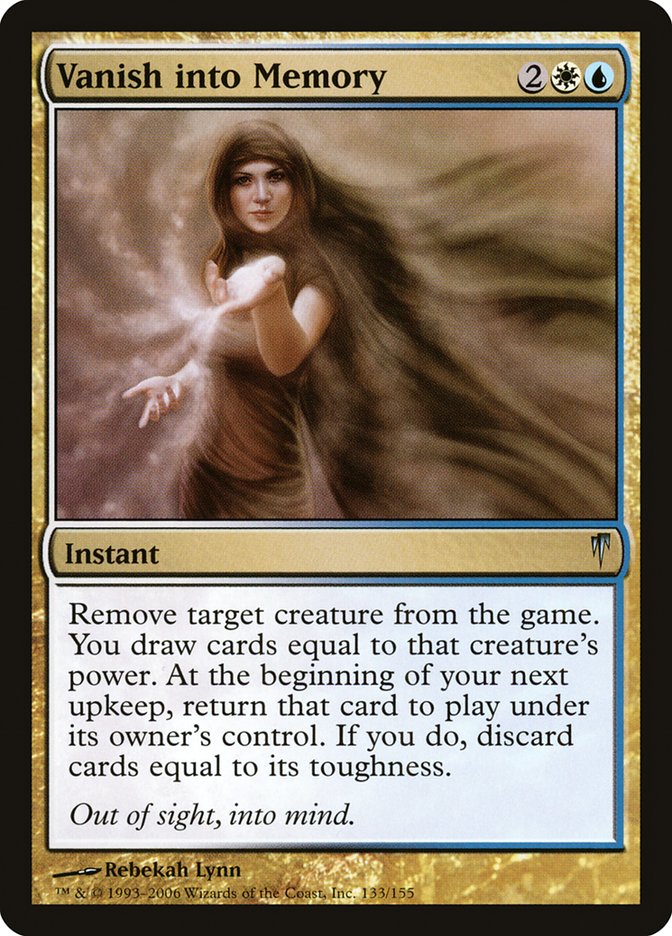Magic | Vanish into Memory [Coldsnap] | The Nerd Merchant