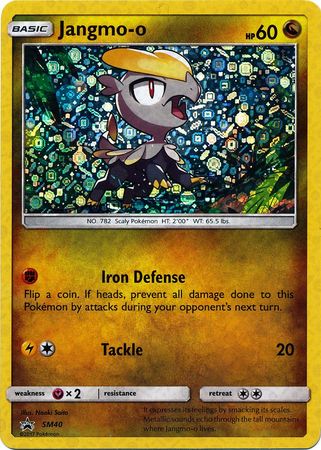 Pokemon | Jangmo o (SM40) (General Mills Promo) [Sun & Moon: Black Star Promos] | The Nerd Merchant