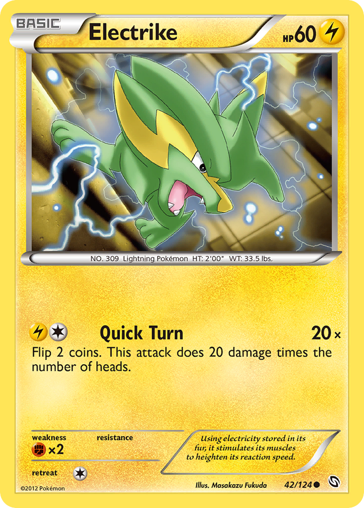 Pokemon | Electrike (42/124) [Black & White: Dragons Exalted] | The Nerd Merchant
