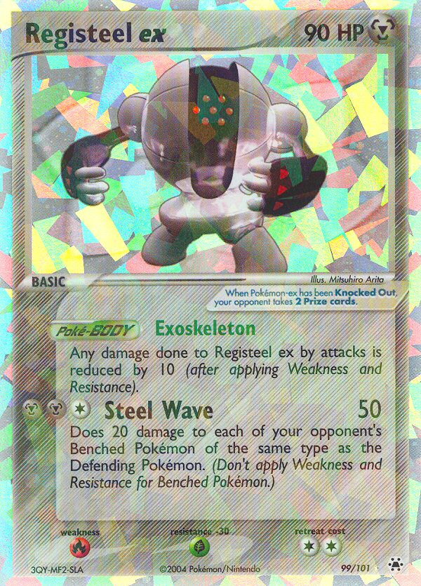 Pokemon | Registeel ex (99/101) [EX: Hidden Legends] | The Nerd Merchant
