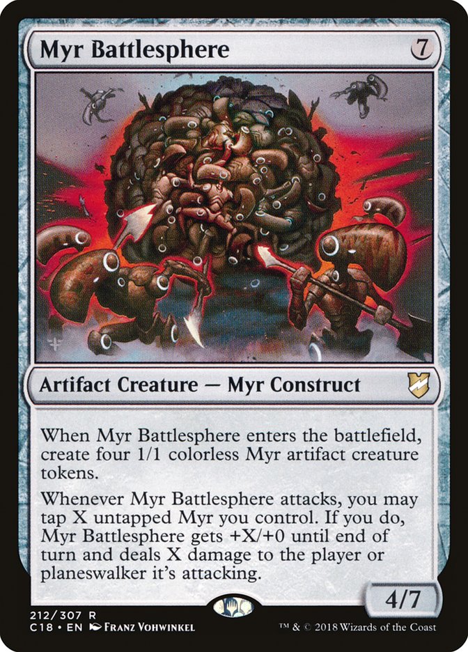 Magic | Myr Battlesphere [Commander 2018] | The Nerd Merchant