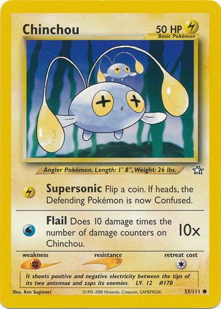 Pokemon | Chinchou (55/111) [Neo Genesis Unlimited] | The Nerd Merchant