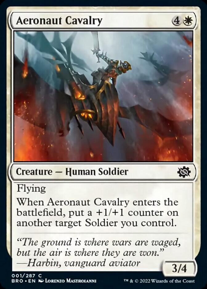 Magic | Aeronaut Cavalry [The Brothers' War] | The Nerd Merchant