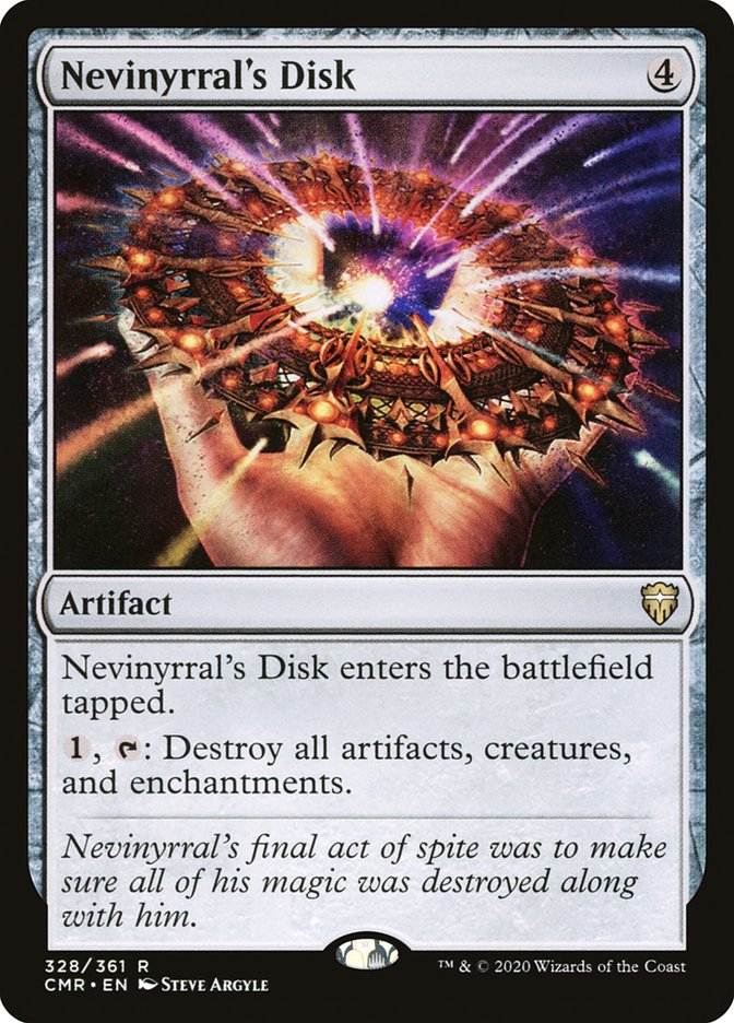 Magic | Nevinyrral's Disk [Commander Legends] | The Nerd Merchant
