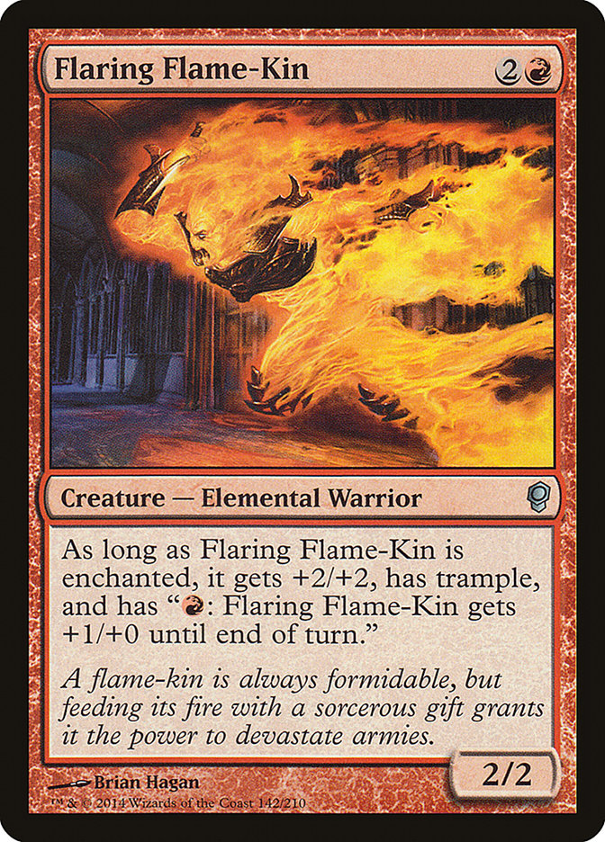 Magic | Flaring Flame-Kin [Conspiracy] | The Nerd Merchant