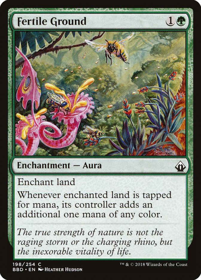 Magic | Fertile Ground [Battlebond] | The Nerd Merchant