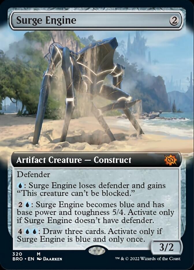 Magic | Surge Engine (Extended Art) [The Brothers' War] | The Nerd Merchant
