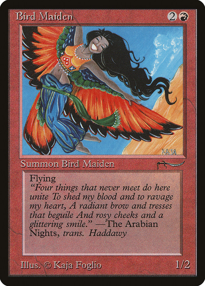 Magic | Bird Maiden (Light Mana Cost) [Arabian Nights] | The Nerd Merchant