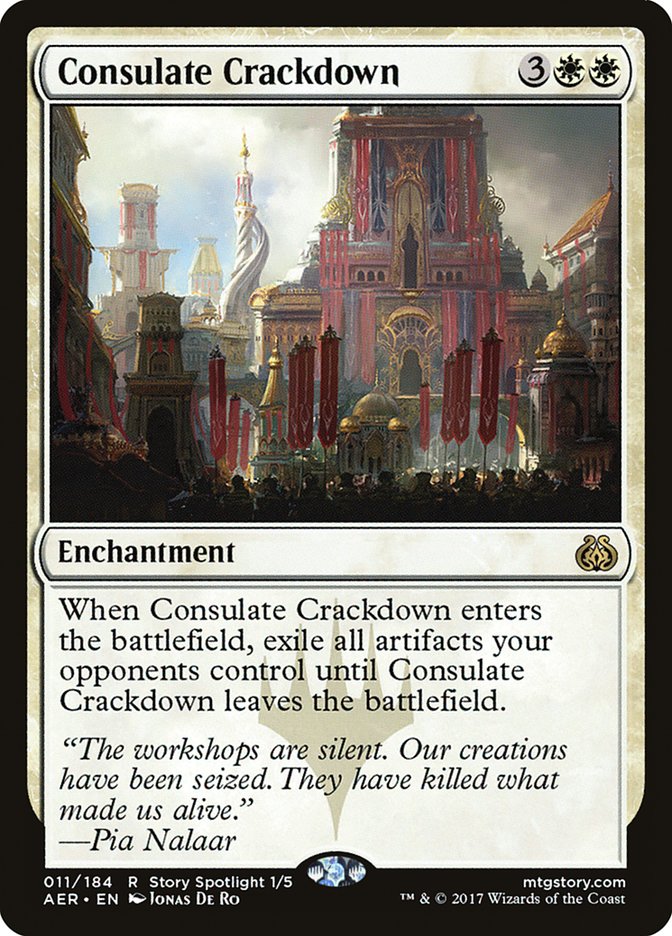 Magic | Consulate Crackdown [Aether Revolt] | The Nerd Merchant