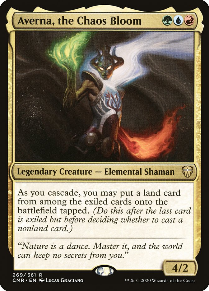 Magic | Averna, the Chaos Bloom [Commander Legends] | The Nerd Merchant