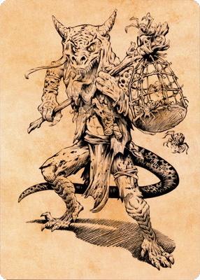 Magic | Taunting Kobold Art Card [Commander Legends: Battle for Baldur's Gate Art Series] | The Nerd Merchant