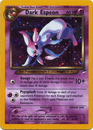 Pokemon | Dark Espeon (4/105) [Neo Destiny Unlimited] | The Nerd Merchant