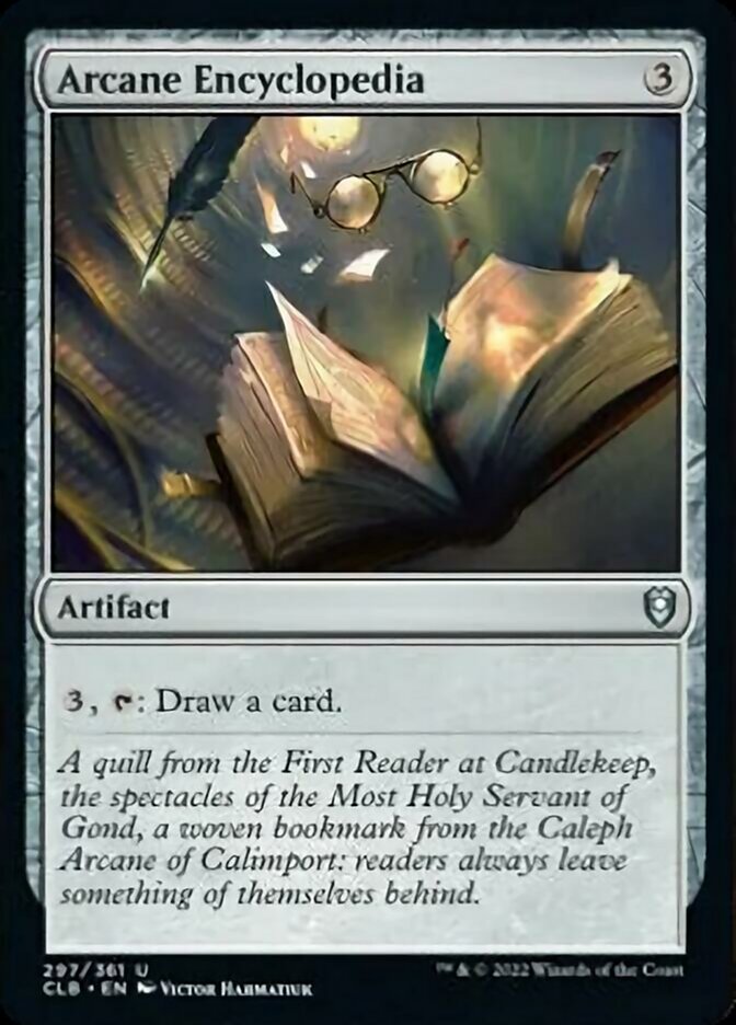 Magic | Arcane Encyclopedia [Commander Legends: Battle for Baldur's Gate] | The Nerd Merchant