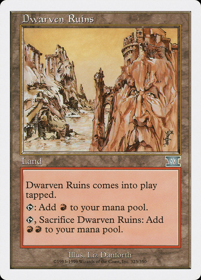Magic | Dwarven Ruins [Classic Sixth Edition] | The Nerd Merchant